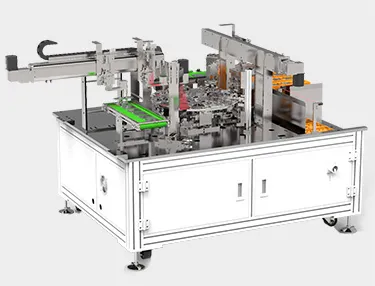 Lithium battery cell tab cutting equipment