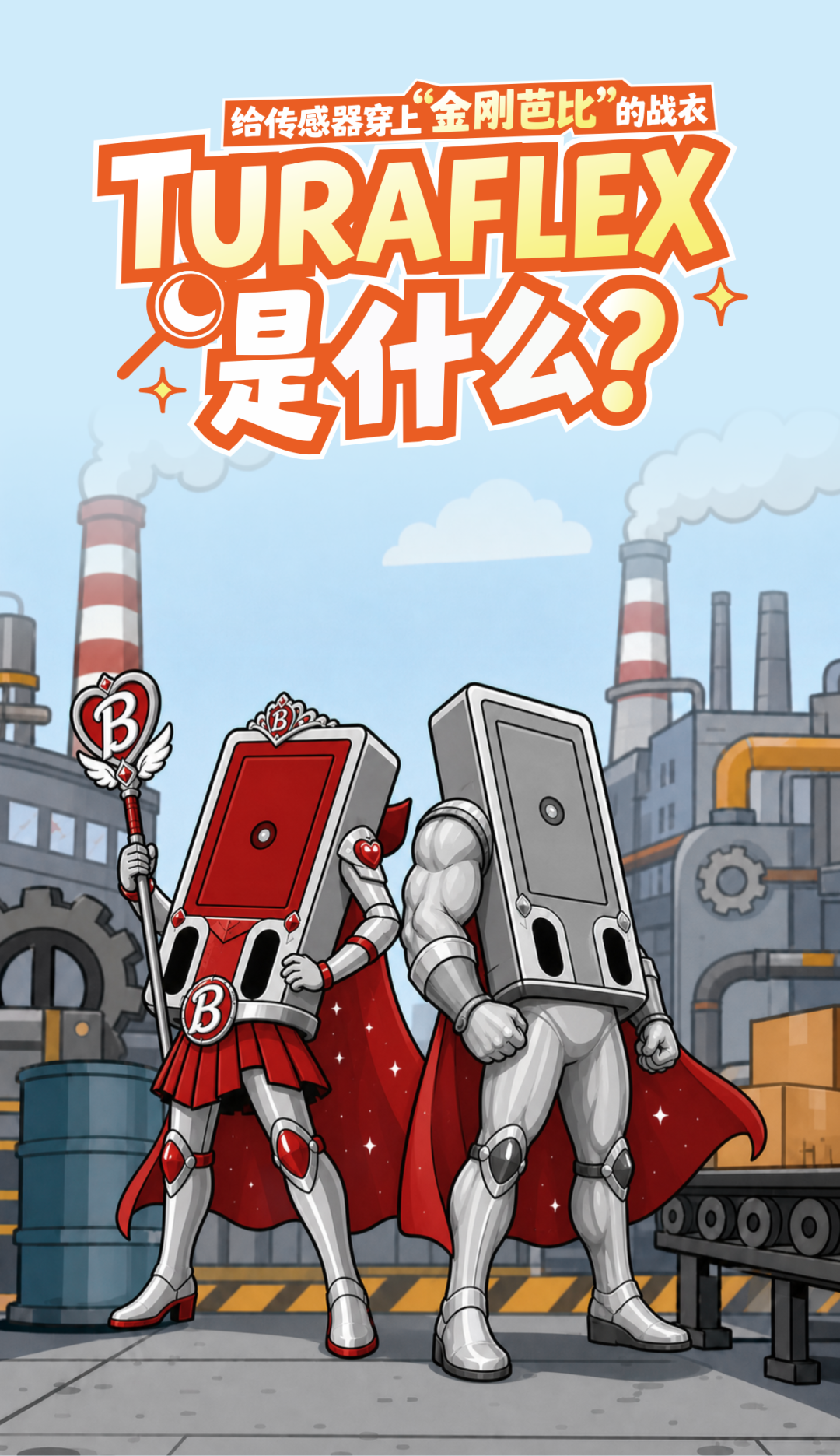 TURAFLEX 是什么？&mdash;&mdash;给传感器穿上&ldquo;金刚芭比&rdquo;的战衣。让传感器在极端温度、湿度、振动下，不裂、不飘、不废，同时从原料到回收，每一克材料都算得明明白白。凡是温差大、湿度高、振动猛的地方，TURAFLEX就是传感器最靠谱的"贴身保镖"。