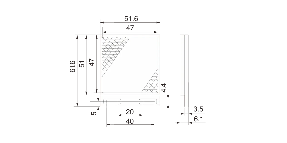 tấm phản chiếu td-13