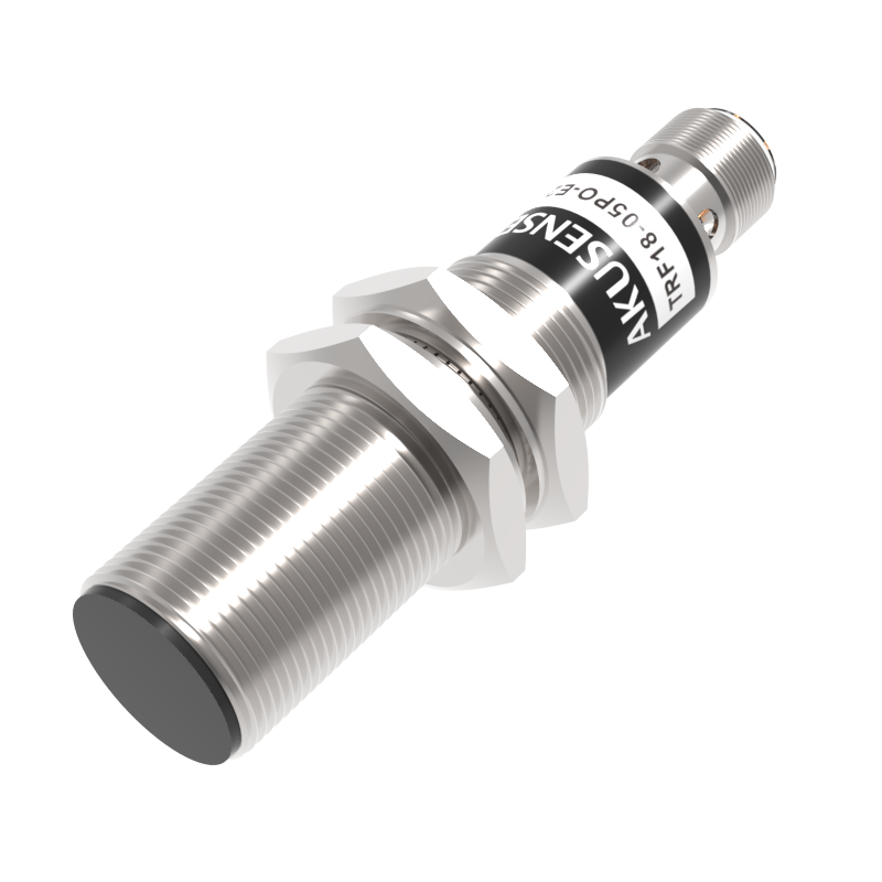 TYF18-12PO-E2 — Индуктивен сензор M18, вграден, 12 mm, PNP НО, конектор M12, 4 пина