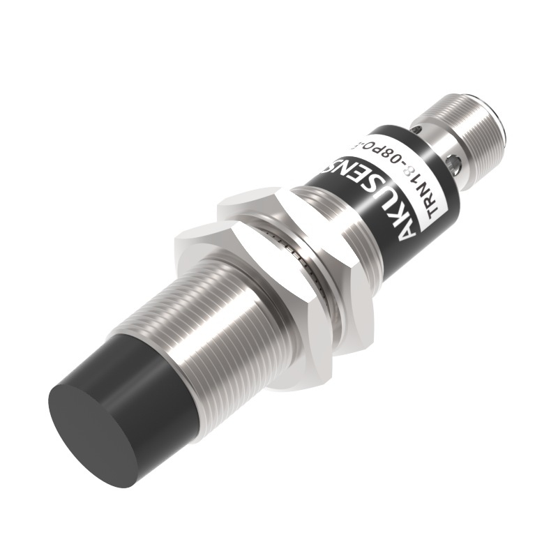 TYN18-20NC-E2 — Inductive sensor M18, non-flush, 20 mm, NPN NC, M12 connector, 4 pins