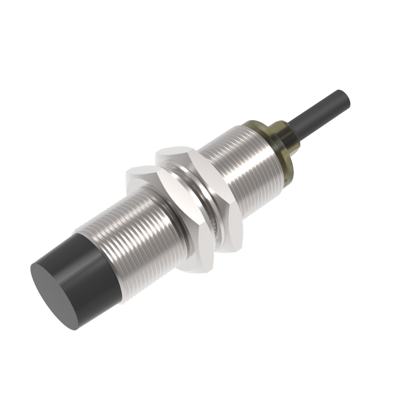 TRN18-08NO — Индуктивен сензор M18, невграден, 8 mm, NPN НО, кабел 2 m, 3 жила