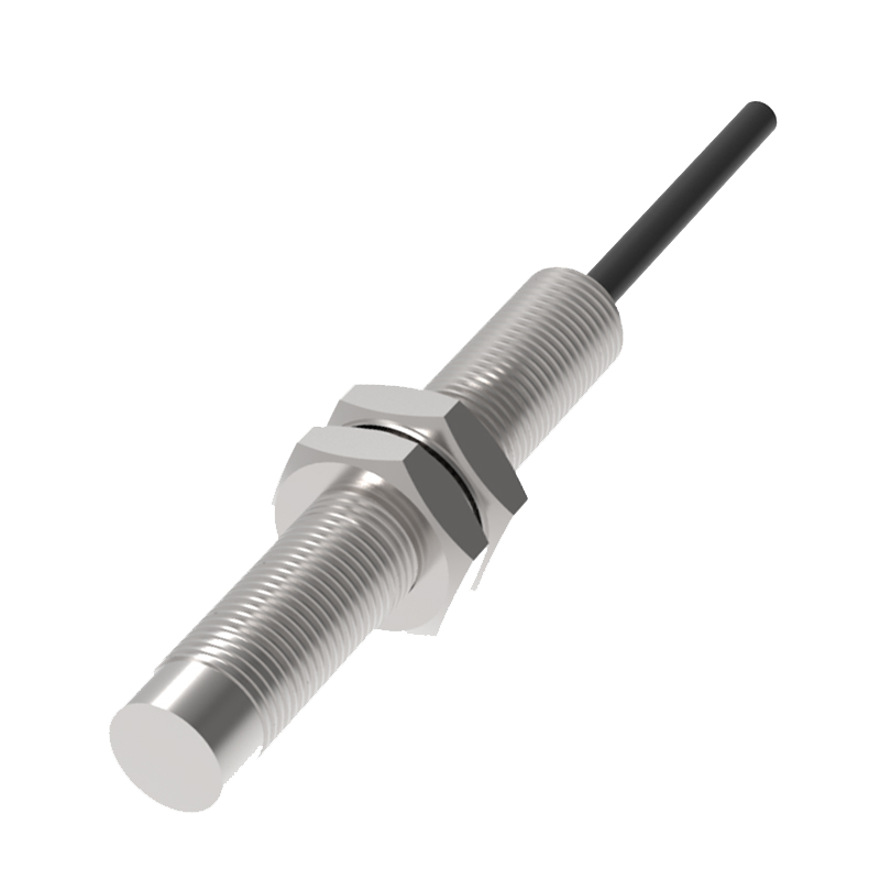 TMN08-02NC — Индуктивен сензор M8, невграден, 2 mm, NPN НЗ, кабел 2 m, 3 жила