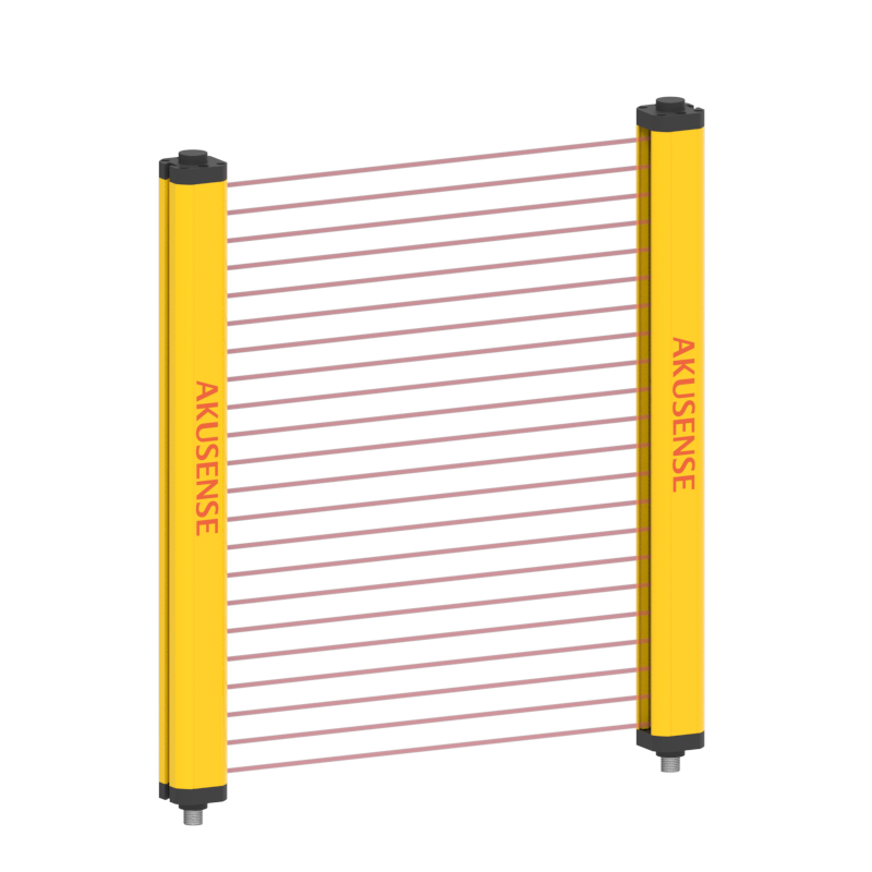 BAL05-T4003V — Light curtain, 40 beams × 5 mm, protective height 195 mm, Analog 1–5 V